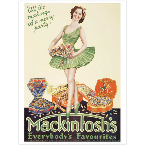 2605713 Advertisement for Mackintosh's Toffees. Christmas Number, 1933