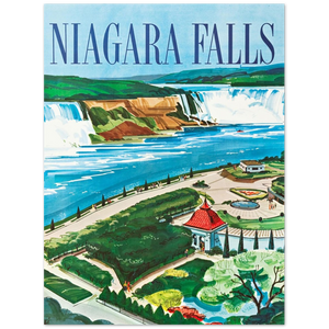 2822272 Vintage Niagara Falls Travel Poster