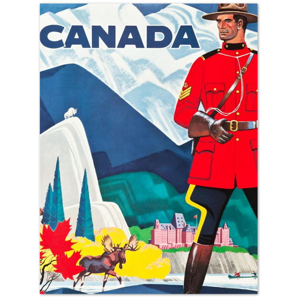 2822247 Vintage Canada Travel Poster