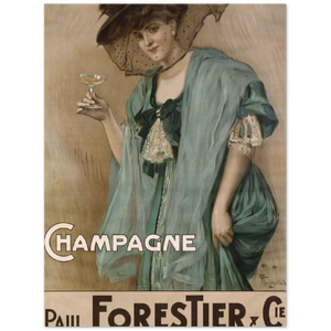 3949623 Champagne Art Nouveau