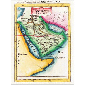 4376410 Map of Ancient Arabia 1719