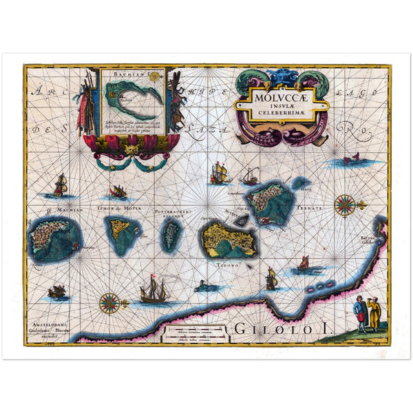 4375918 Early Map of The Maluku Islands
