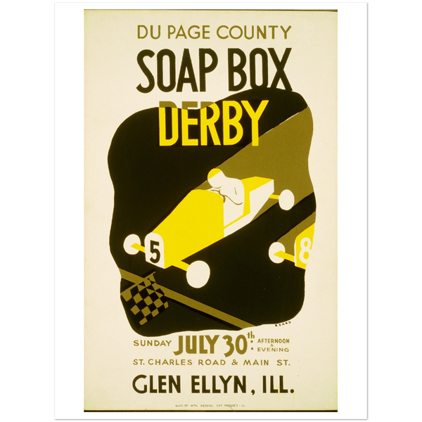 4399896 Soap Box Derby Poster