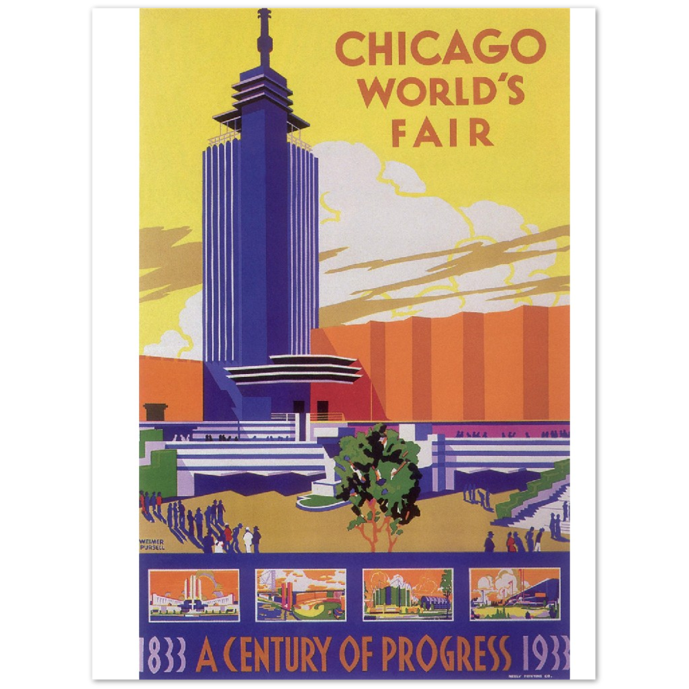 3139288 Chicago World's Fair Poster