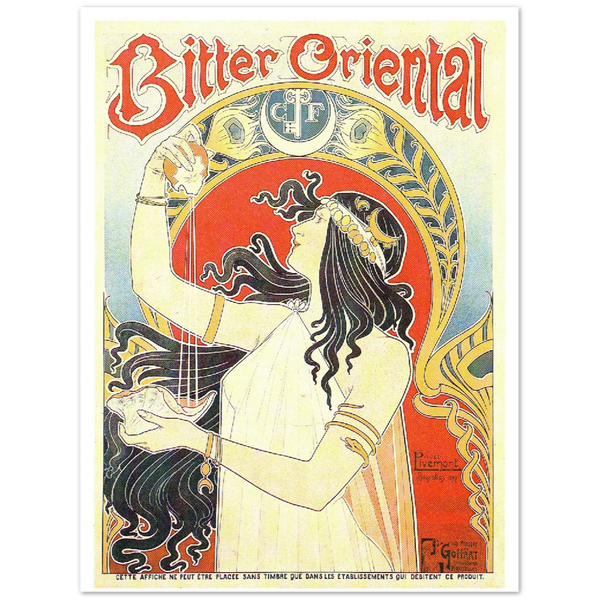 4410645 Art Nouveau advertising poster