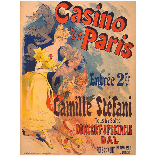 1134442 Poster advertising Casino de Paris
