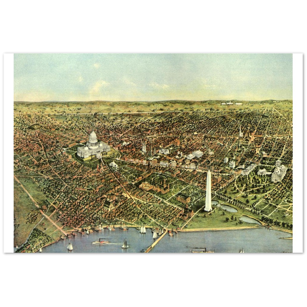 3156276 Map of Washington DC, 1892