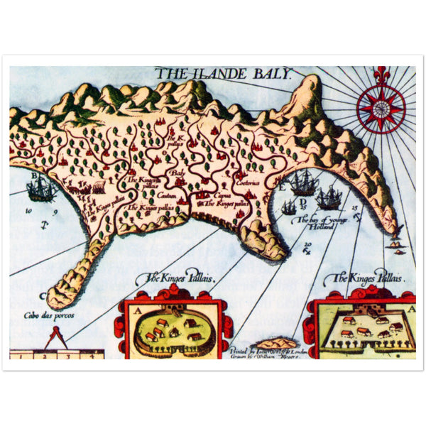 4367725 Dutch Map of Bali 1597