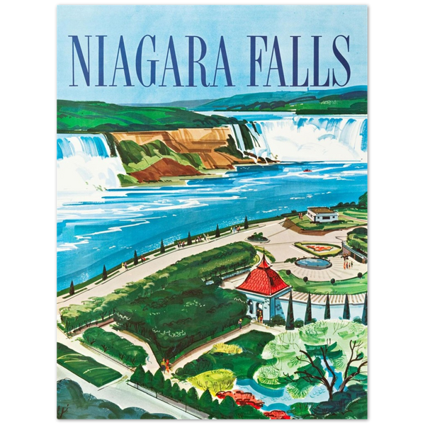 2822272 Vintage Niagara Falls Travel Poster