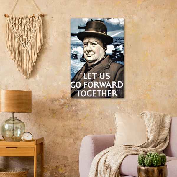4407320 British World War 2 Poster with Churchill