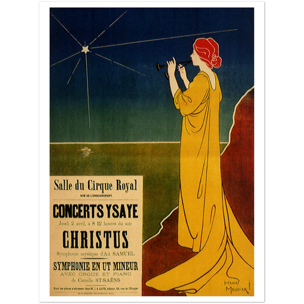 3209303 Poster for Concerts Ysaye
