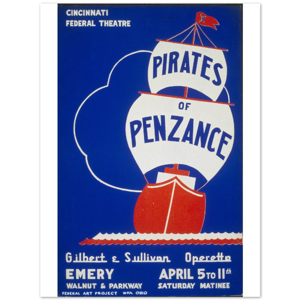 4353810 Pirates of Penzance Poster