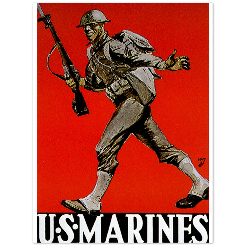 3156416 Marine Recruitment Poster