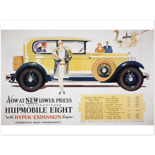 1689832 Advertisement for Hupp Motor Car  Company, 1927