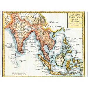4376066 East Indies hand coloured map 1799