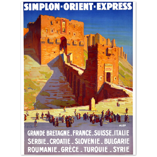 4449620 Orient Express Poster